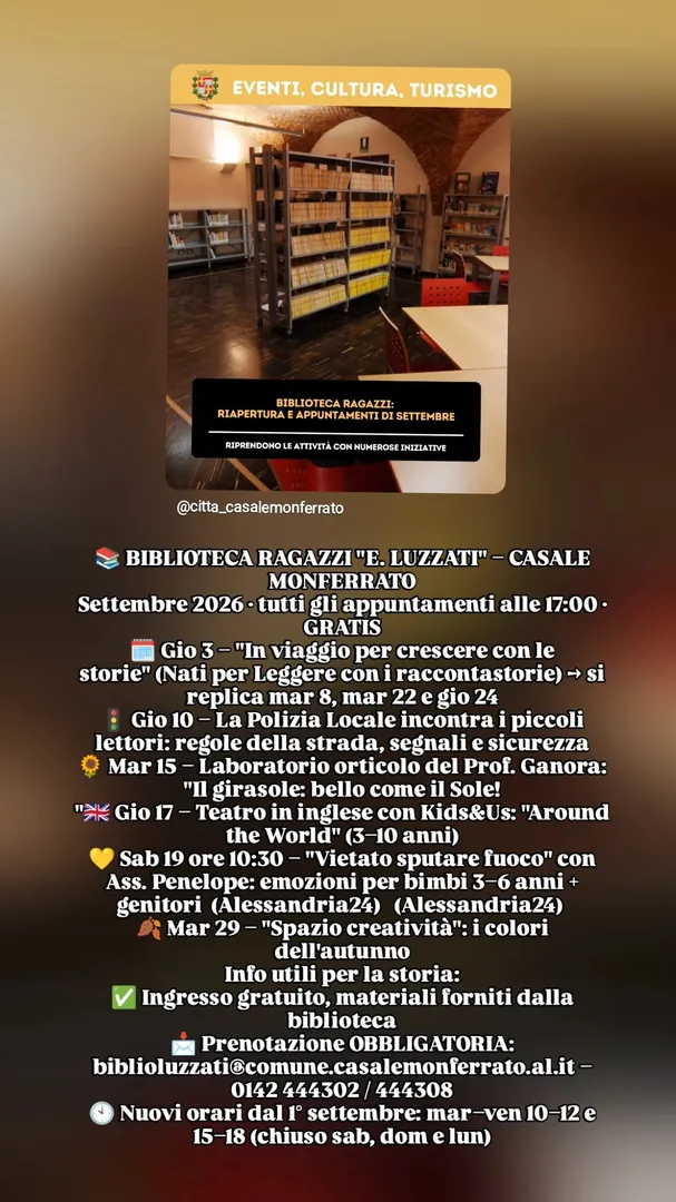 Locandina La Polizia Locale incontra i piccoli lettori: regole della strada, segnali e sicurezza - Biblioteca Ragazzi E. Luzzati