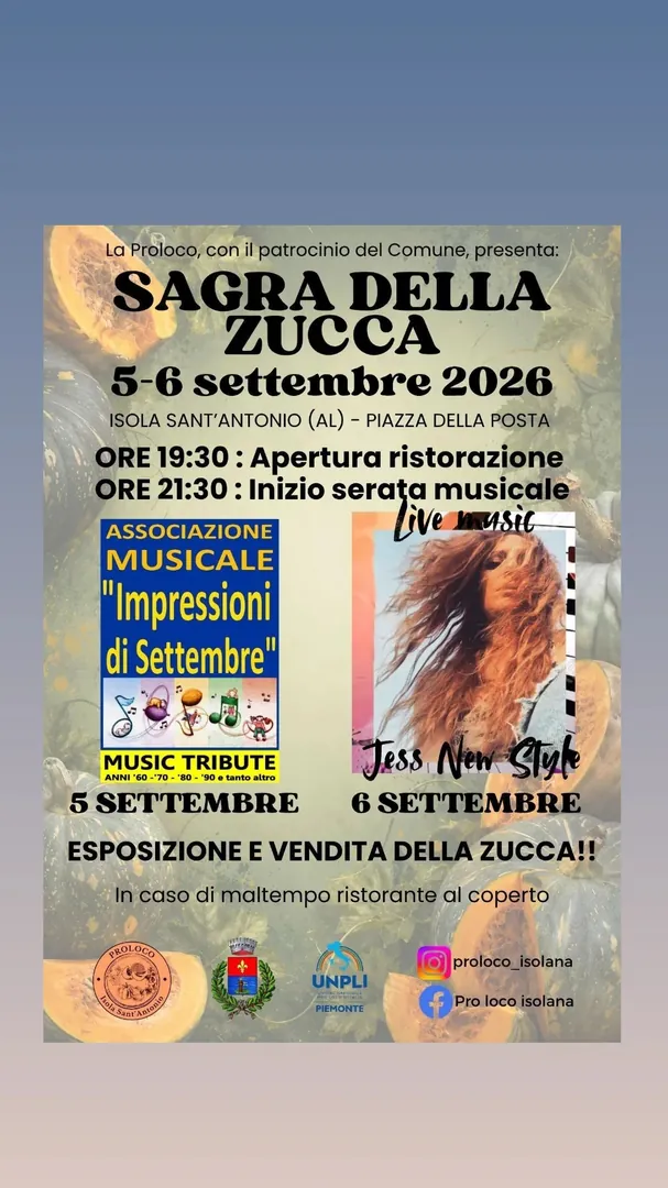 Locandina Sagra della Zucca