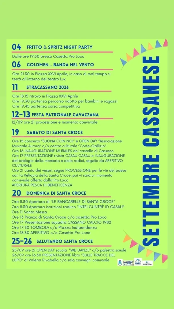 Locandina Stracassano 2026