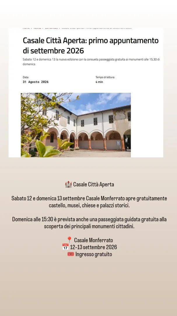 Locandina Casale Città Aperta