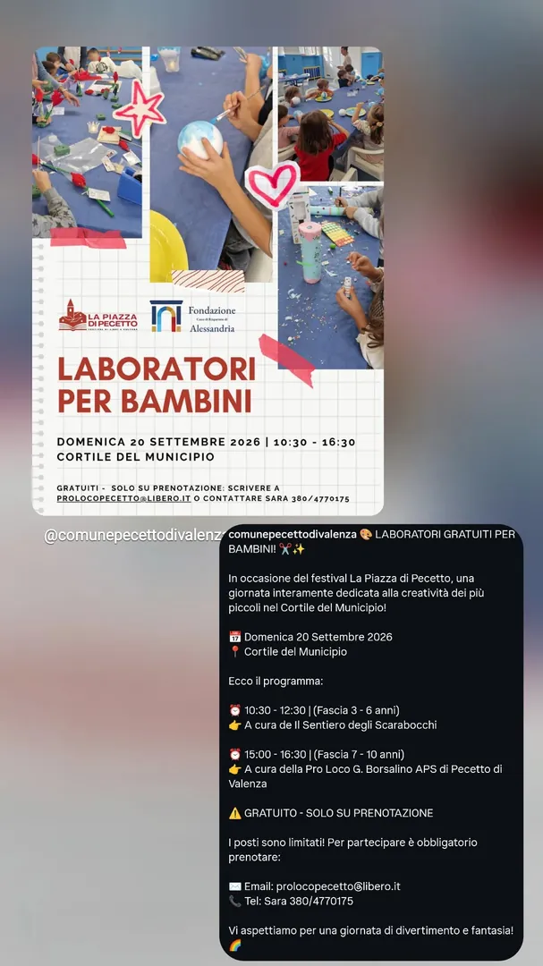 Locandina La Piazza di Pecetto