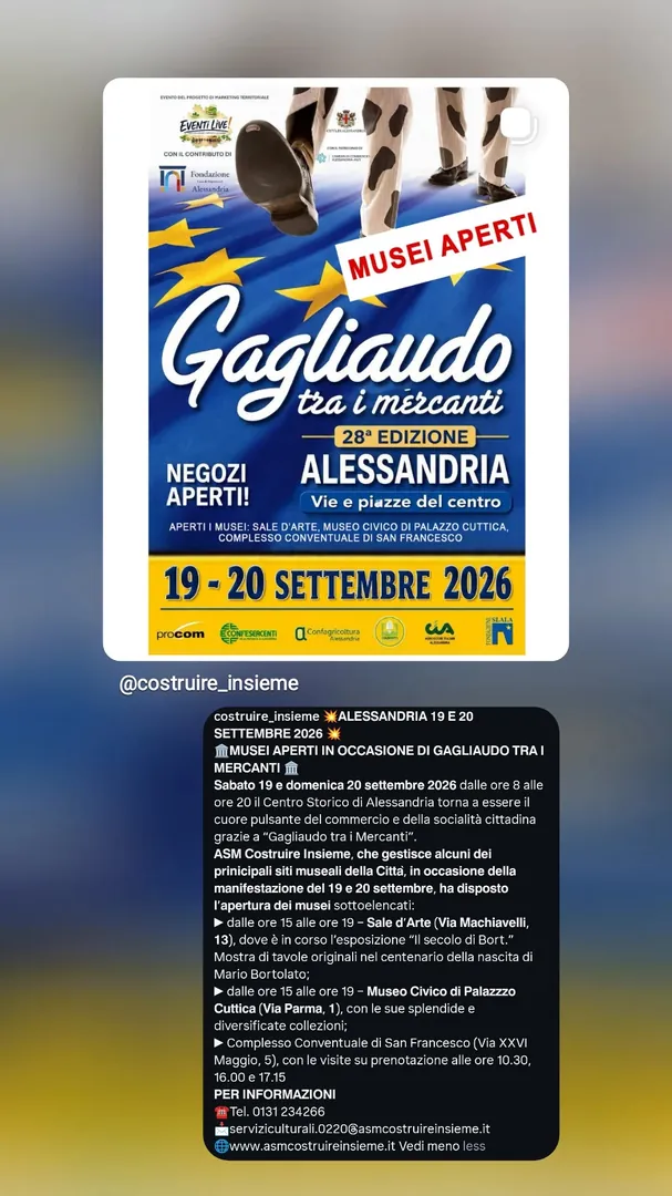 Locandina Gagliaudo tra i Mercanti 2026