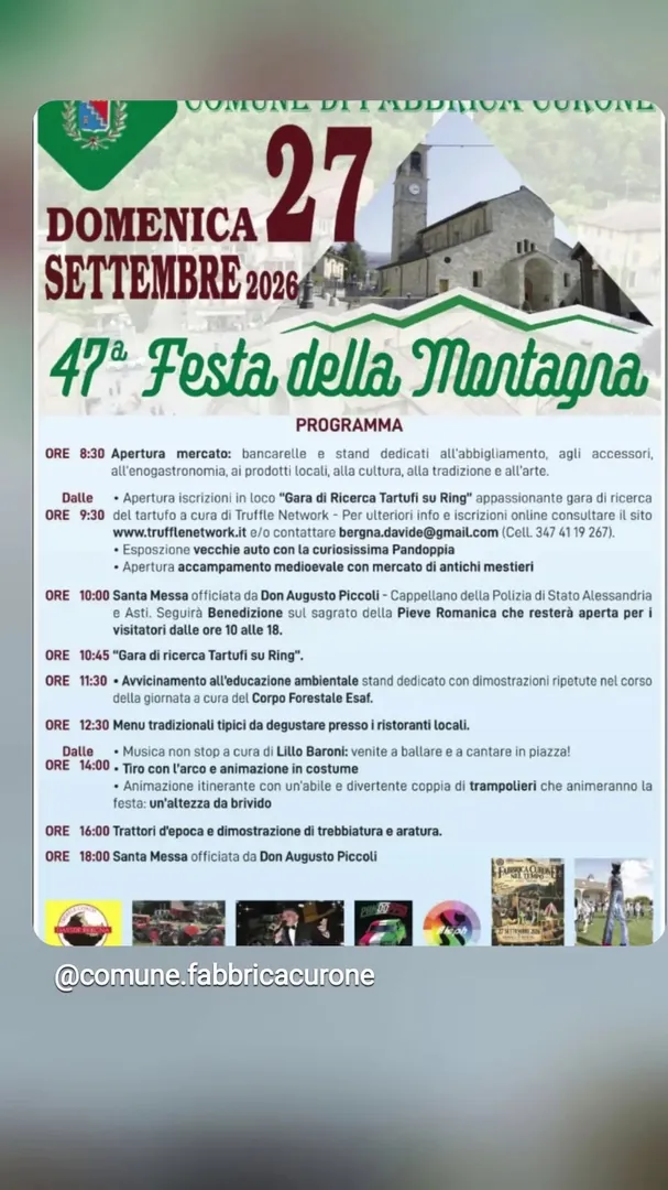 Locandina 47ª Festa della Montagna