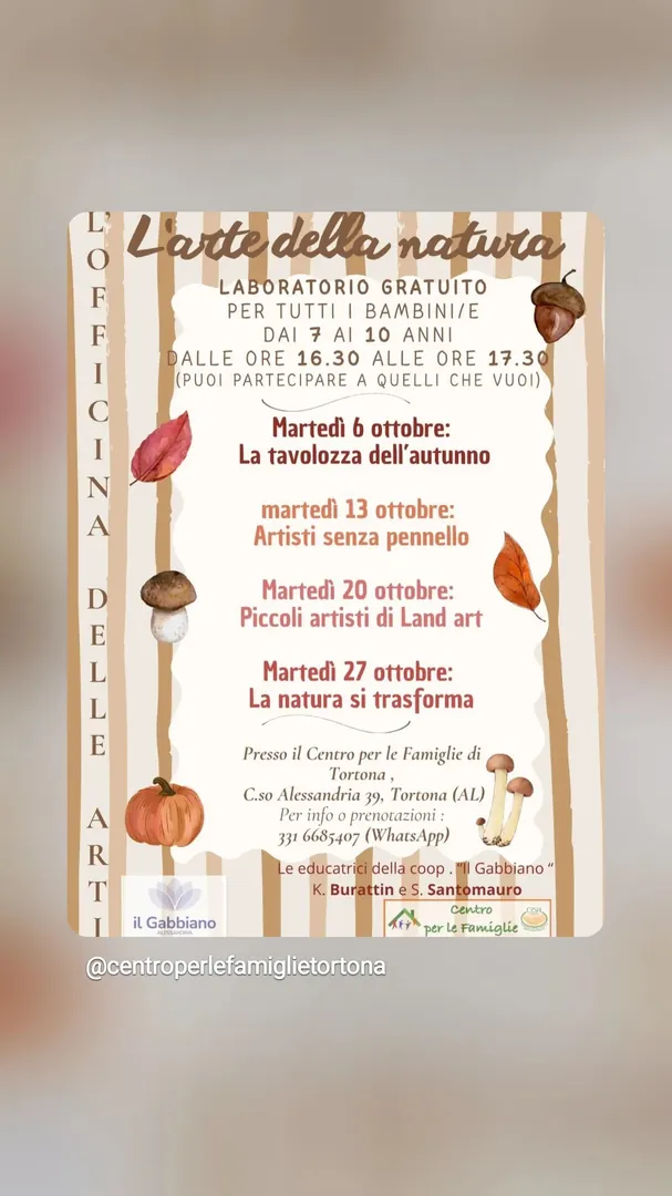 Locandina La natura si trasforma - L'arte della natura