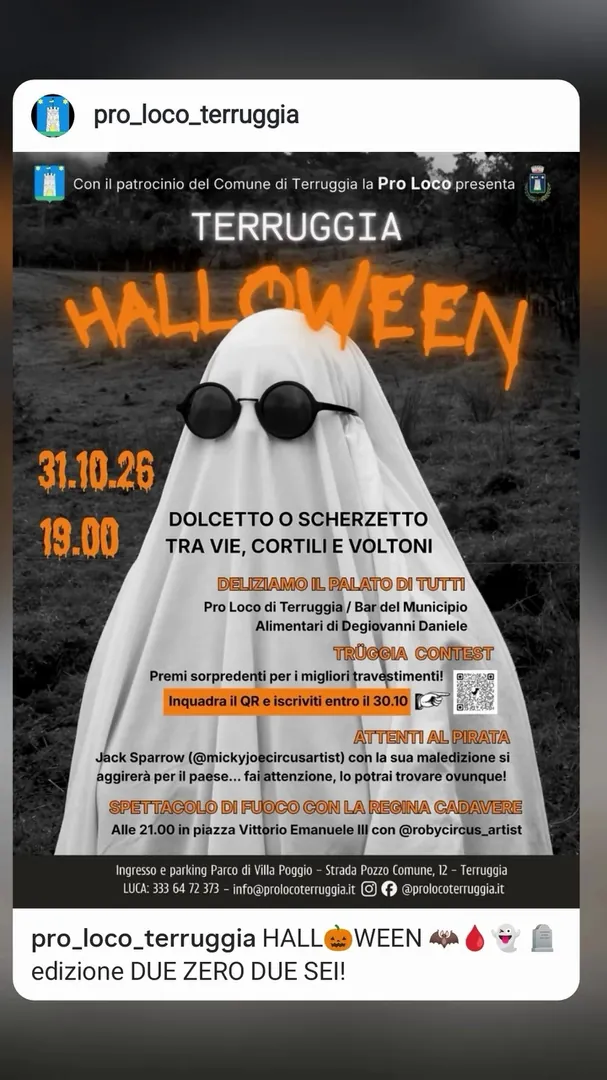 Locandina Terruggia Halloween 2026