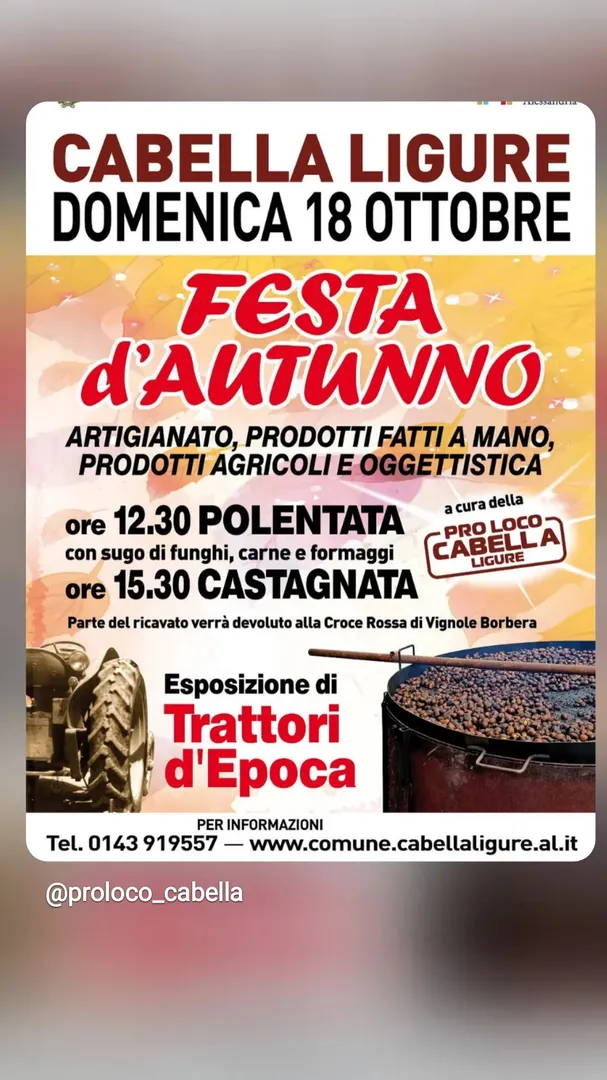 Locandina Festa d'Autunno