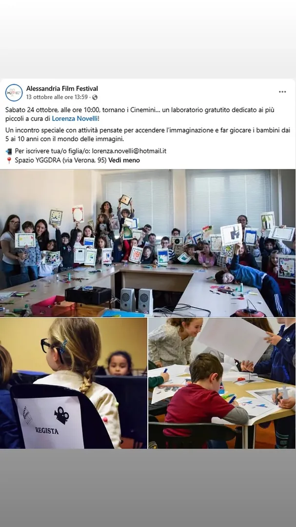 Locandina Cinemini - Alessandria Film Festival