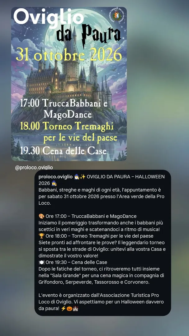 Locandina Oviglio da Paura