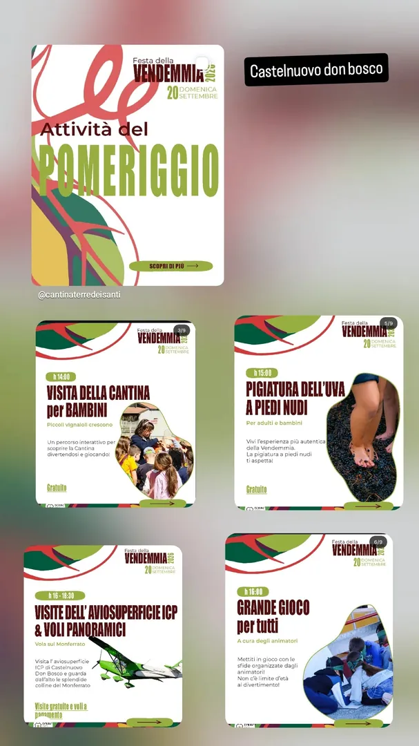 Locandina Festa della Vendemmia 2026