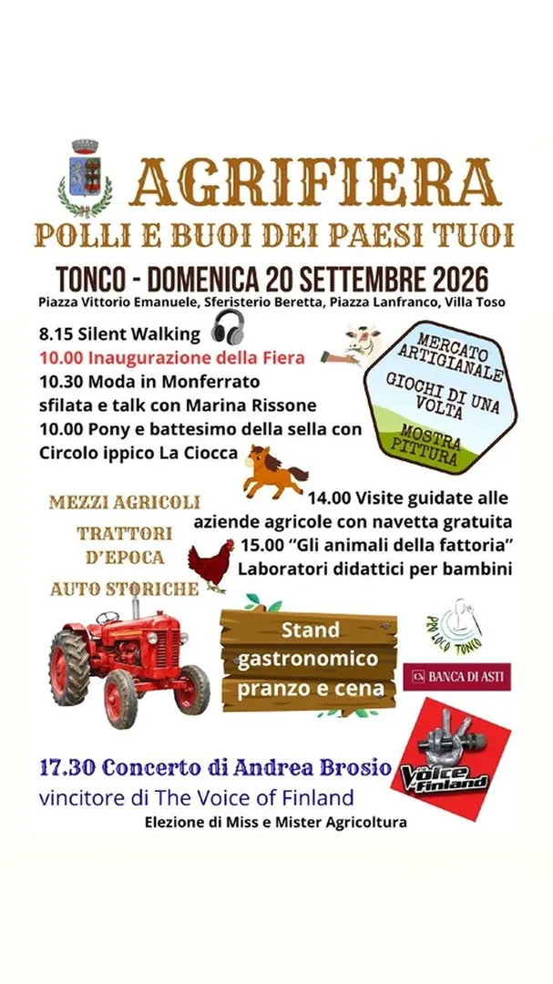 Locandina Agrifiera Polli e Buoi dei Paesi Tuoi