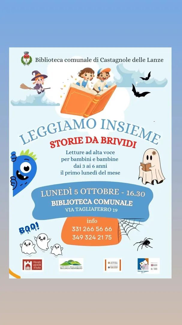 Locandina Leggiamo Insieme - Storie da Brividi
