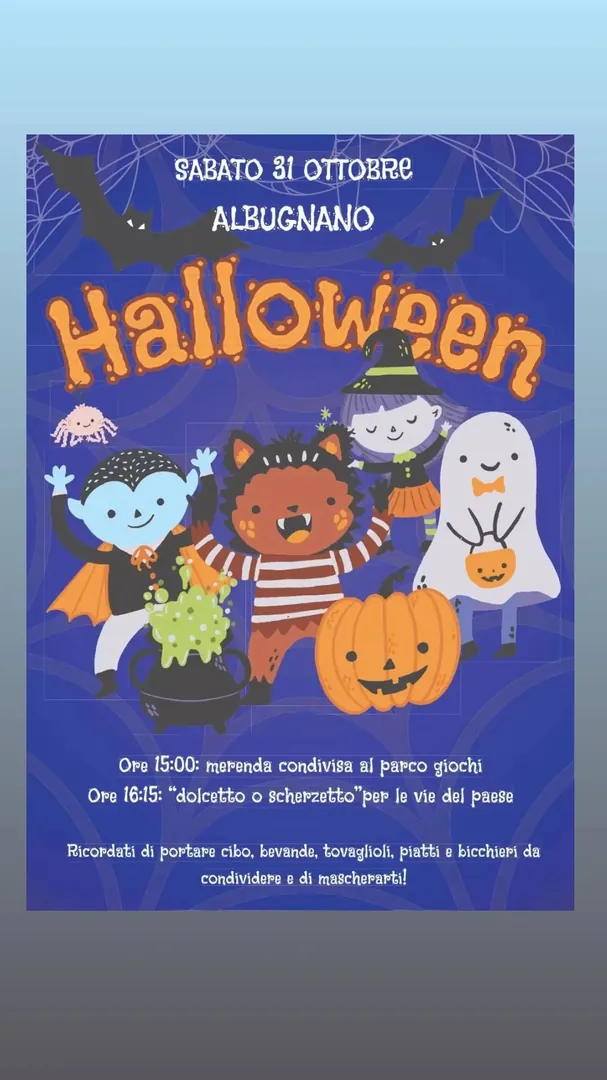 Locandina Halloween Albugnano