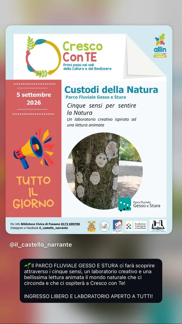Locandina Custodi della Natura - Cinque sensi per sentire la Natura