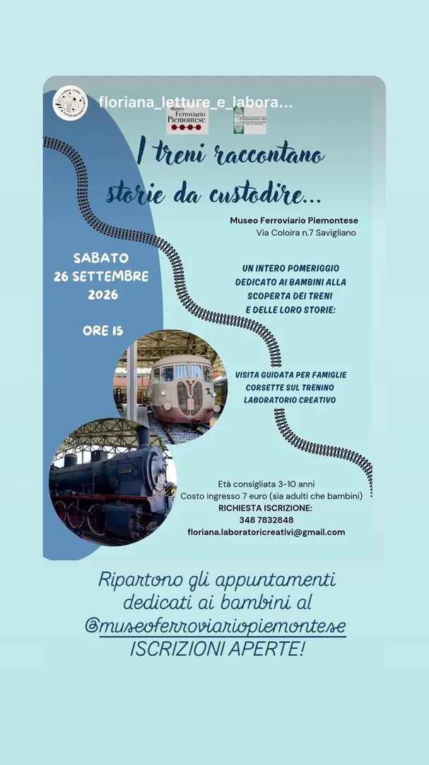 Locandina I treni raccontano storie da custodire...
