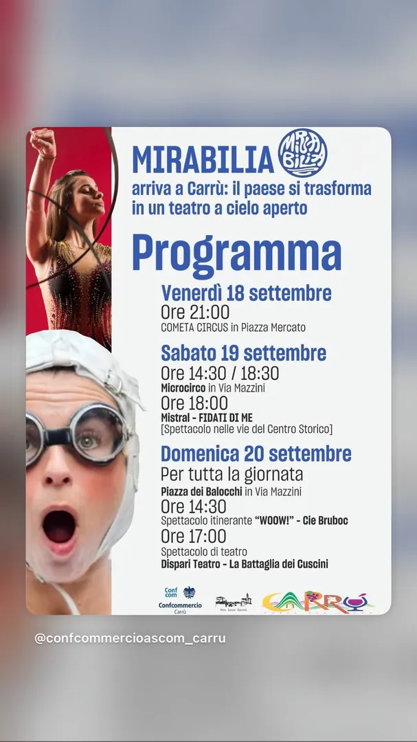 Locandina Mirabilia a Carrù