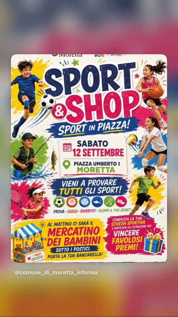 Locandina Sport & Shop