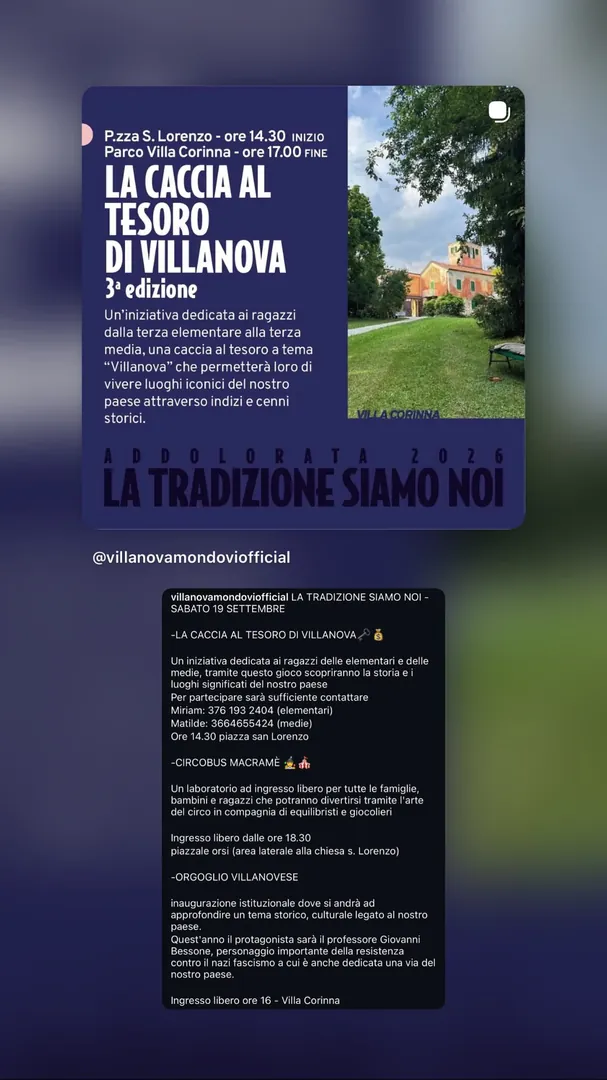 Locandina Addolorata 2026 - La Tradizione Siamo Noi