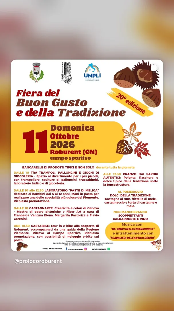 Locandina Fiera del Buon Gusto e della Tradizione