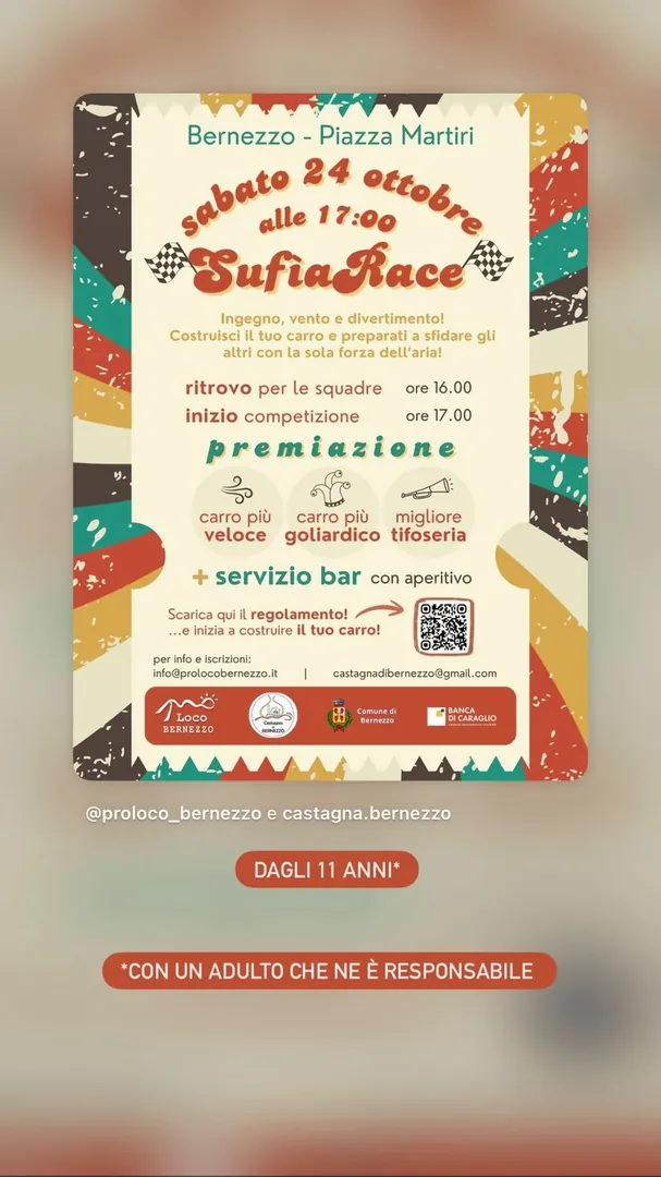 Locandina SufiaRace - Pro Loco Bernezzo