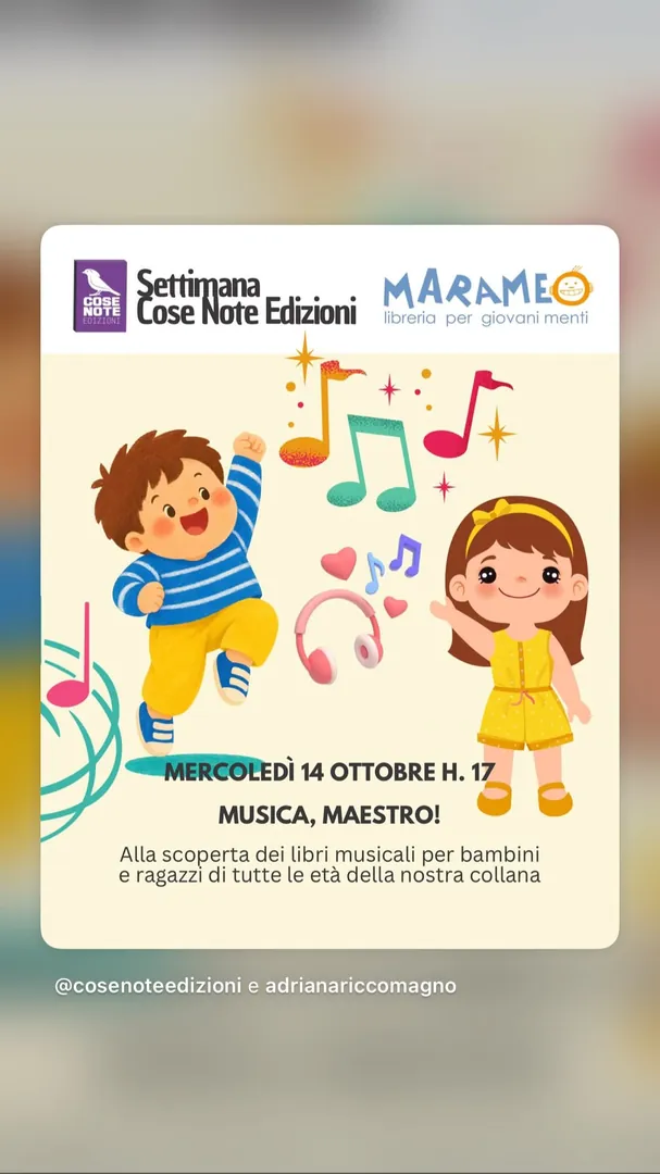 Locandina Musica, Maestro! - Libreria Marameo