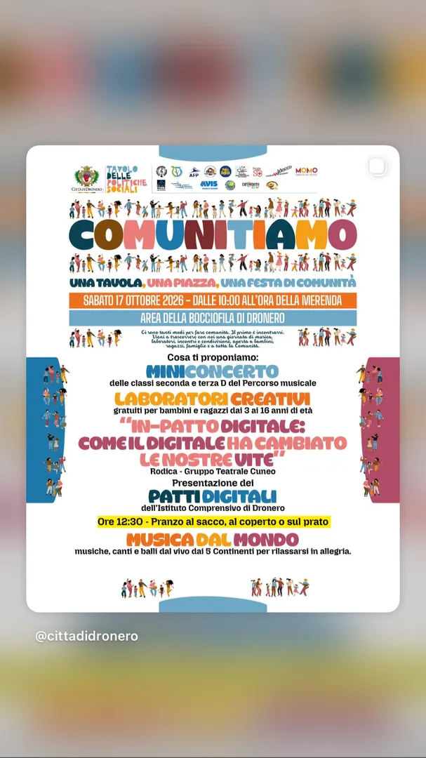 Locandina Comunitiamo