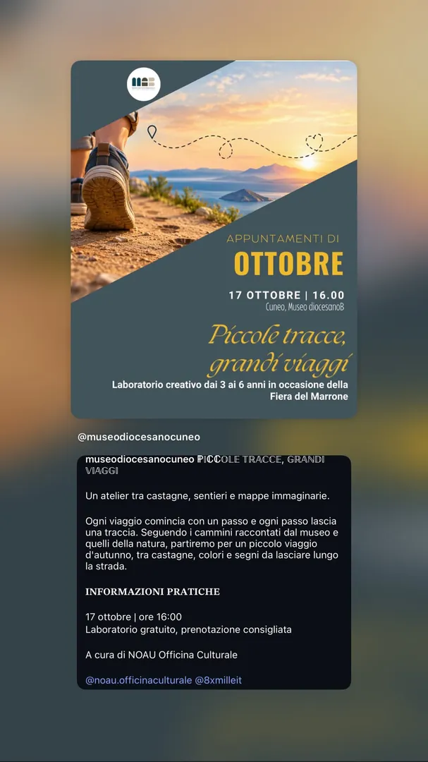Locandina Piccole tracce, grandi viaggi