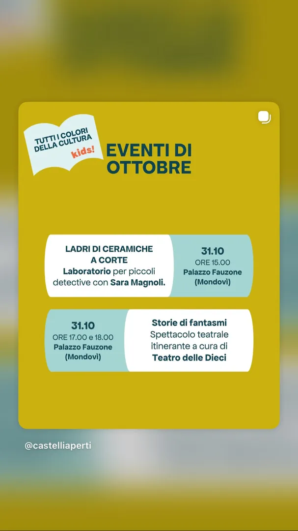 Locandina Tutti i Colori della Cultura Kids