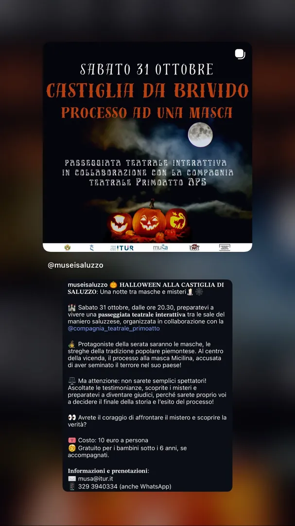 Locandina Castiglia da Brivido - Processo ad una Masca