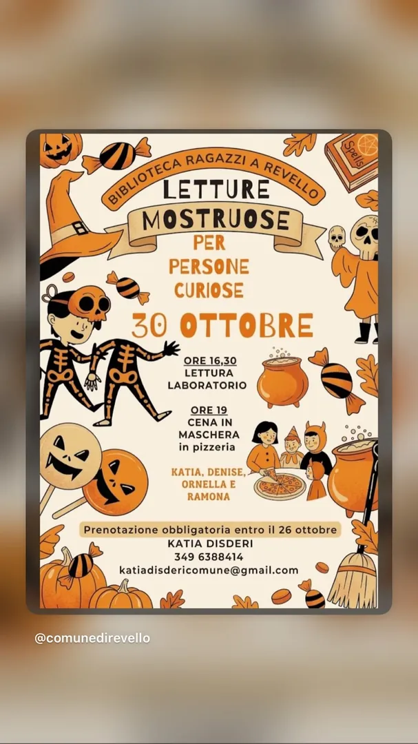Locandina Letture Mostruose per Persone Curiose