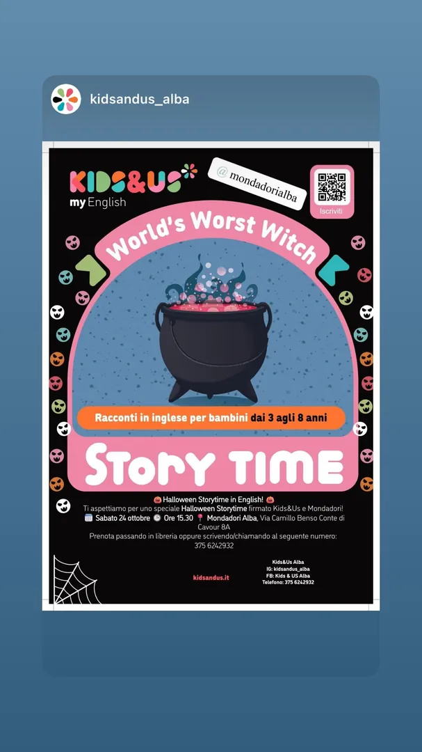 Locandina World's Worst Witch - Story Time - Kids&Us Alba