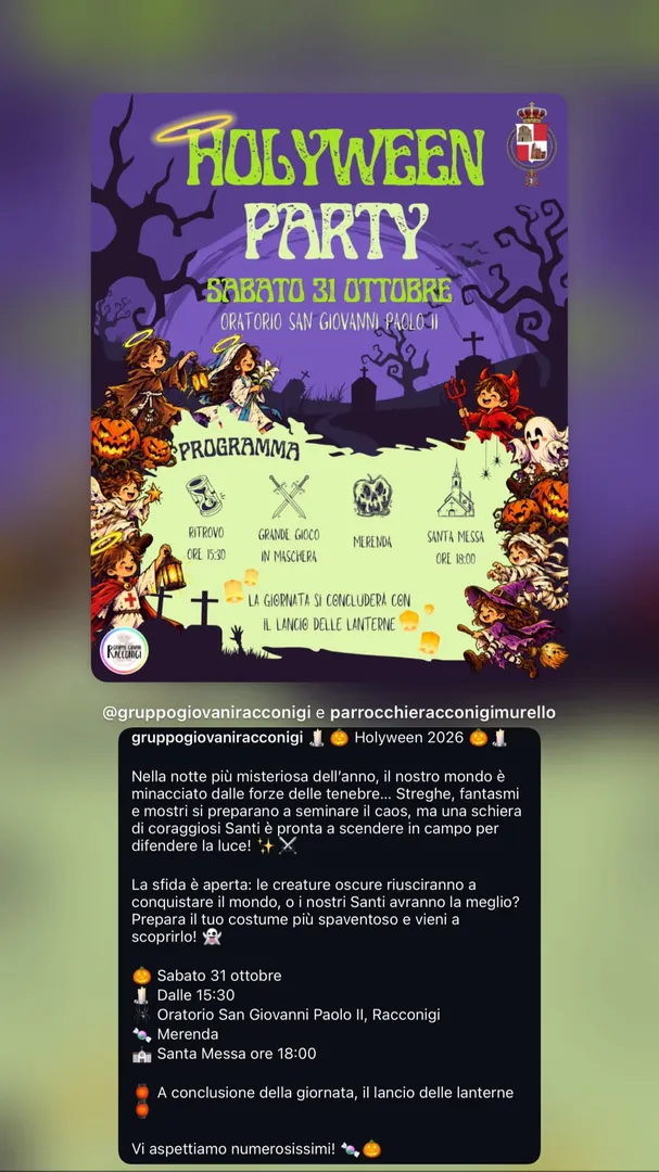 Locandina Holyween Party