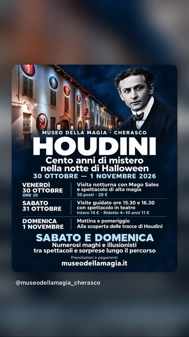 Locandina Houdini - Cento anni di mistero nella notte di Halloween