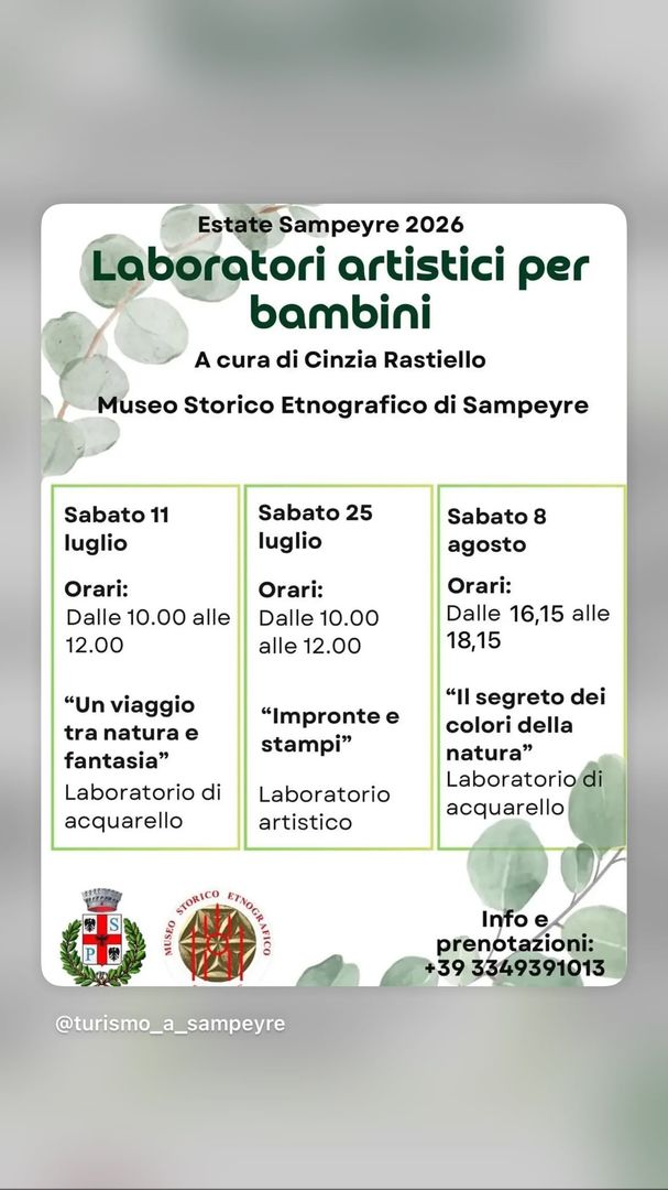 Locandina Il segreto dei colori della natura - Laboratorio di acquarello
