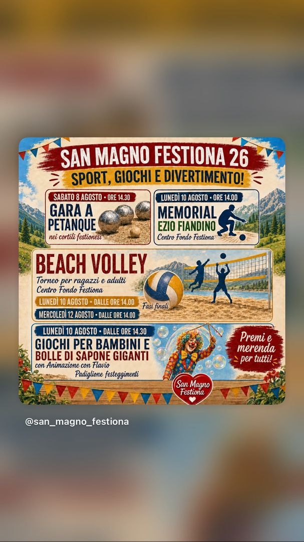 Locandina Beach Volley - Torneo