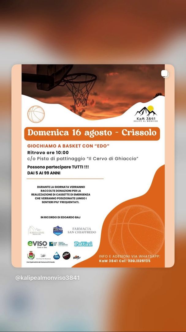 Locandina Giochiamo a Basket con "Edo" - KaM 3841
