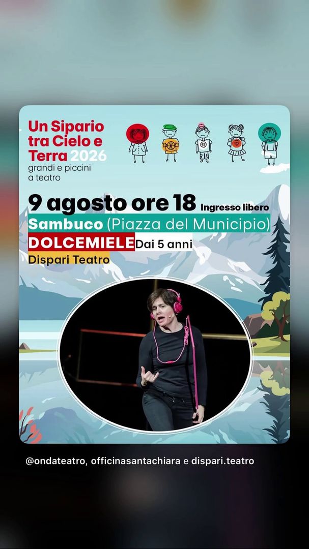 Locandina Dolcemiele - Dispari Teatro